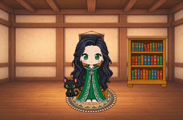 Goddess SlytherinGirl&rsquo;s dorm room