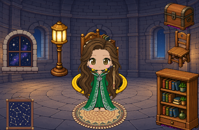 The Goddess Rosecullen&rsquo;s dorm room