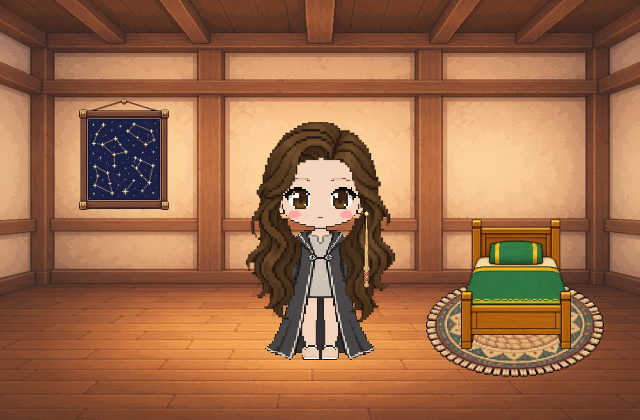 Firstyeargirl VesperBelwraith&rsquo;s dorm room
