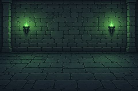 Dungeon Nook, an empty room with no furniture placed yet