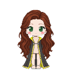 Avatar: Witch · Hufflepuff Robes, Long Wavy