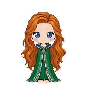 Avatar: Witch · Emerald Robes, Long Wavy