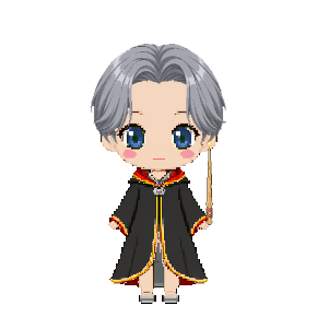 Avatar: Wix · Gryffindor Robes, Curtains, Oak Wand