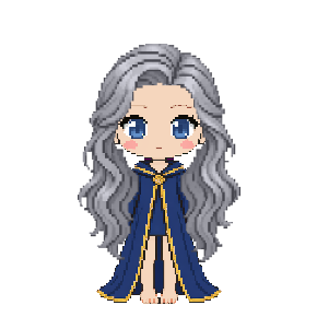 Avatar: Witch · Sapphire Robes, Long Wavy