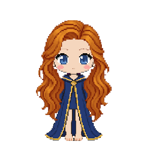 Avatar: Witch · Sapphire Robes, Long Wavy