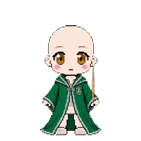 Avatar: Wizard · Emerald Robes, Oak Wand