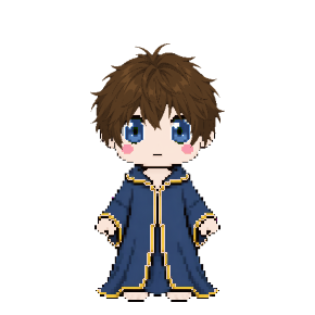 Avatar: Wizard · Sapphire Robes, Messy