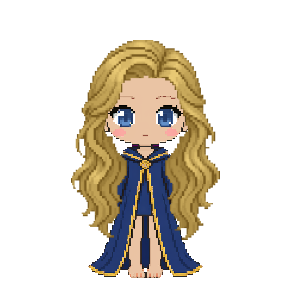 Avatar: Witch · Sapphire Robes, Long Wavy