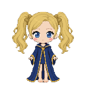 Avatar: Witch · Sapphire Robes, Twin Tails