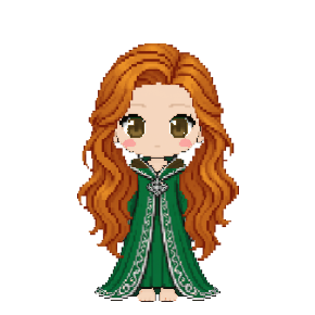 Avatar: Witch · Emerald Robes, Long Wavy
