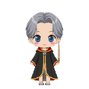 Avatar: Wix · Gryffindor Robes, Curtains, Oak Wand