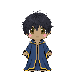 Avatar: Wizard · Sapphire Robes, Messy