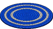 Ravenclaw Rug, floor decor for a clubhouse