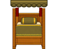 Hufflepuff Four-Poster, furniture for your dorm