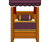 Rose Four-Poster, furniture for your dorm