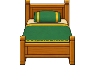 Simple Bed, furniture for your dorm