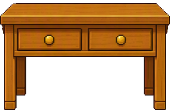 Oak Desk, furniture for a clubhouse