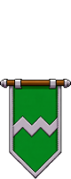 Slytherin Banner, wall decor for a clubhouse