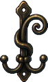 Bramble-Hook Coat Rack, wall decor for your dorm