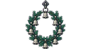 Frost-Bell Garland, wall decor for your dorm
