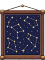 Star Poster, wall decor for a clubhouse